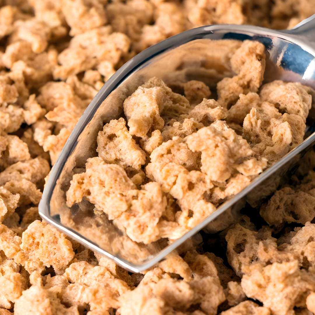 Proteína de soya texturizada